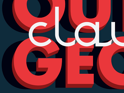 Chunky Monkey typography