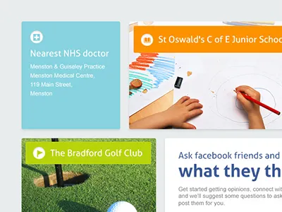 Local amenity panels