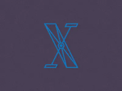 Project X letter line type x