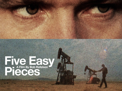 Five Easy Pieces Criterion Cover art criterion design fake criterions film midnight marauder print movie