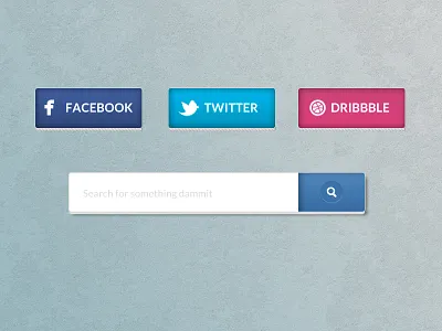 Pop Out Buttons V2 buttons search ui