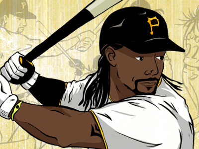 Is it April yet? baseball buccos bucs color drawing handdrawn illustration photoshop pittsburgh pirates