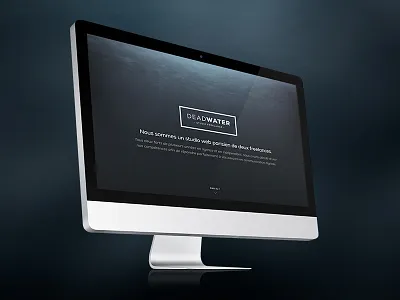 DEADWATER Splashscreen coming soon preview splashscreen underwater