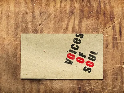 Voices Of Soul Logo alex alexander wende alexwende art business card card direction lips logo logodesign logomark mark mockup mouth red soul symbol typography voice wende woman wordmark