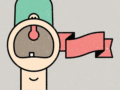 Spoiled Brat child holler illustration kid ribbon scream texture tonsils tooth