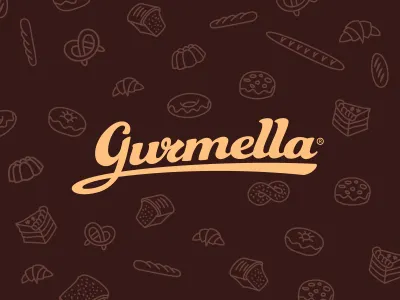 Bakery bakery gurmella logo pattern
