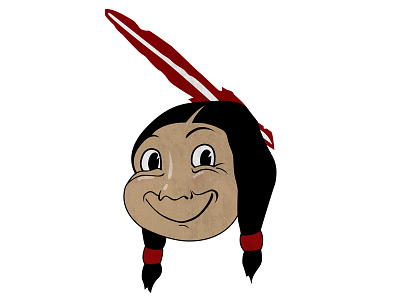 Skookum apples cartoon indian skookum washington wenatchee