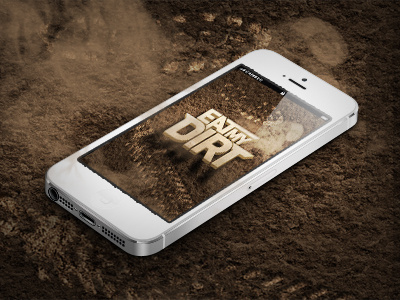 EatMyDirt - Splash Screen app iphone mobile screen splash