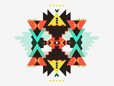 Geometric 666 geometric illustration pattern