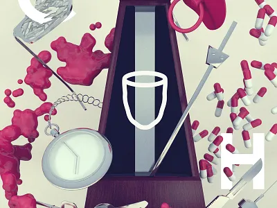 Come Into my Head 3d kimbra music poster