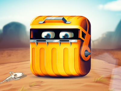 sortee game icon ios photoshop trash