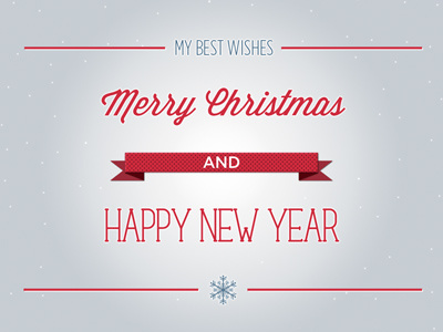 Merry Dribbble Xmas 2012 christmas holidays wishes xmas