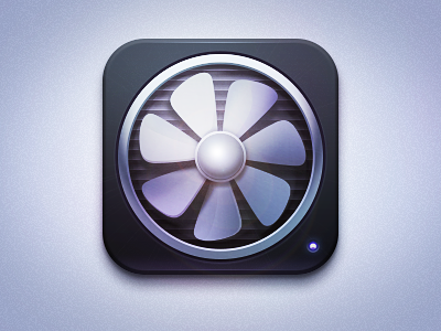 Fan fan icon ios iphone ui