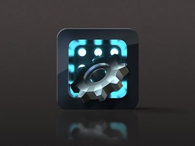 Gear gear icon