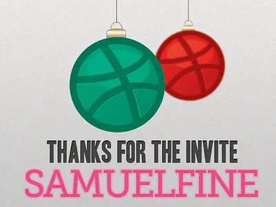 Debut Shot! bauble christmas debut event holiday invite season