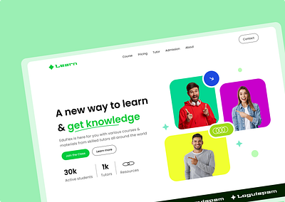 e-learning platform dailyui daly ui design e learning platform ui ux we website