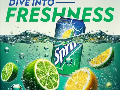 Dive Into Freshness – Beverage Ad Concept Design ad adsdesign baglabeldesign branding brandingdesign brandingidentity brandingpromotions ca campaigndesign design graphic design hordingboarddesign label postdesign posterdesign