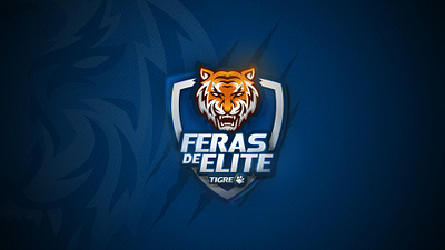 Tigre - Feras de Elite | Programa de Vendas ( Logo) branding graphic design logo