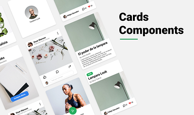 Cards components card cards components components digital figma kit link ui ui kit ux