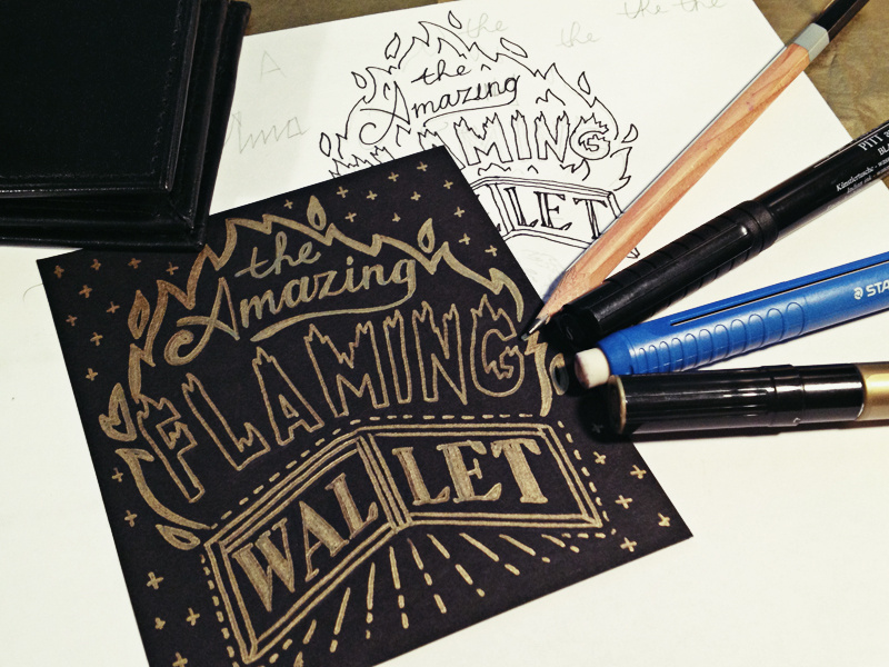 The Amazing Flaming Wallet By Serji Gold On Dribbble