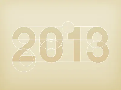 Custom 2013 2013 construction custom grid helvetica letters newsletter numbers type vector year