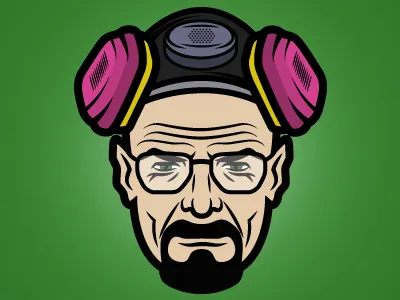 Walter White breaking bad bryan cranston face meth tv series walter white