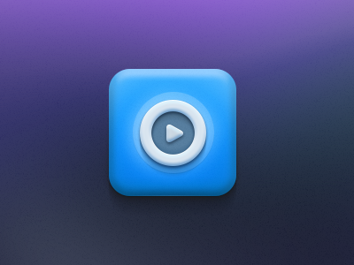 Just push play icon ios ipad play