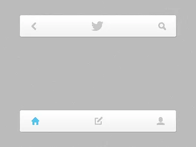 Flat White Twitter flat geomicons twitter white