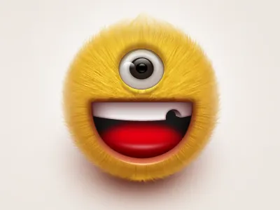 Plush Monster icon sanadas ui