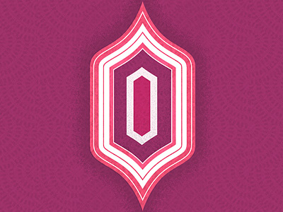 Alphabout - O alphabout christmas holidays lettering o ornament texture typography