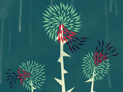 Talking Flowers acornproject gigposter nectar nectarlounge nefariousjones seattle seattlemusic