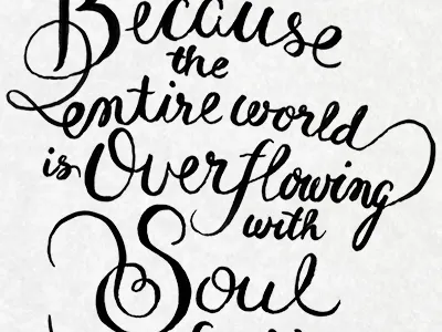 Type hand drawn lettering type typography