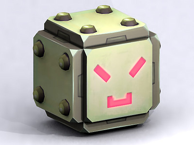 KitschKrash - 3D low poly cube 3d cube design kitsch low modeling poly video game