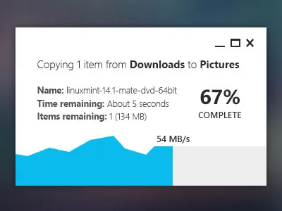 Copy Window Detailed View 8 copy graph progress segoe ui window windows