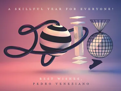 Happy 2013! 2013. reveillon 3d new year