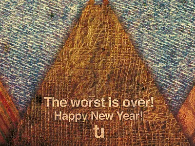 Happy New Year 2013 fabric