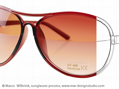 Sunglasses Process Detail 2 cs6 design detail glasses graphic illustration illustrator lens light optics plastic process ray realistic reflection shades shiny summer sun sunglasses vector