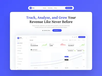 SaaS Lander UI landing page saas lander saas ui saas web design ui ui design ux design web design