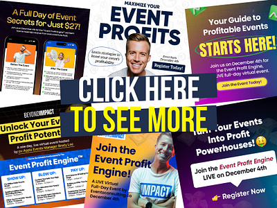 Ads Design For Event Profit Engine ad ads branding design facebook post graphic design ig