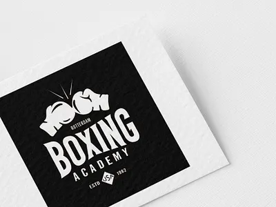 Boxing Abstract Logo Design abstract logo branding creative design graphics design illustration logo logo design