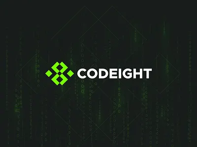 Coding Logo Codeight Logo 8 Logo FOR SALE 8 logo branding code logo codeight coding logo data logo eight logo icon logo logodesign minimal logo modern logo node logo print programing logo python tech logo technology logo web development logo