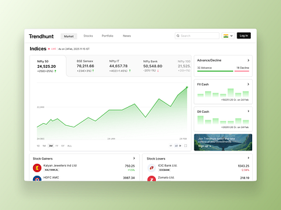 Trendhunt crypto design inspiration minimal product sketch stock ui ux web