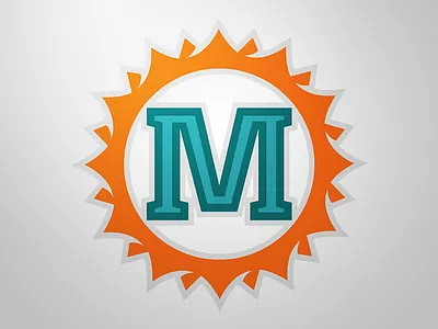 Dolphins Secondary concept dolphins football miami nfl sun