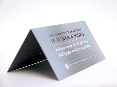 Figmints Promotional Mailer (Video) b2b mail marketing play print