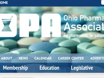 OPA website redesign design refresh web website