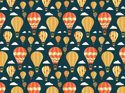 Hot Air illustration pattern vector