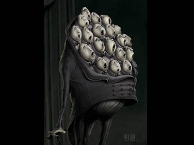 Chorus Man chorus circus heads sing singer theatre