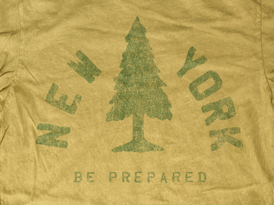 CXXVI Be Prepared design graphic illustration tshirt