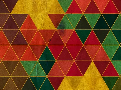 B design illustration paper pattern texture triangle