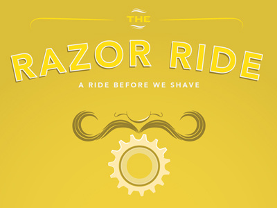 Rr Poster Detail cycling design illustration movember